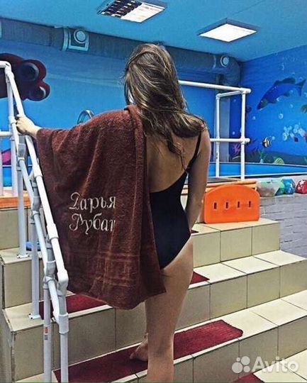 Халаты/полотенца махровые с вышивкой