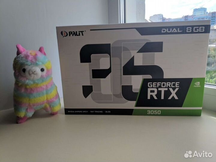 Видеокарта RTX 3050 Palit Dual. Гарантия