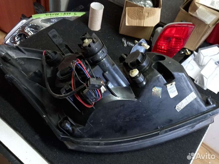 Фара на Hover H3 черная и хром.левые