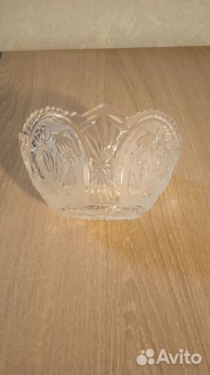 Салатница хрусталь СССР