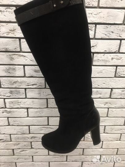 Сапоги женские натуральная замша 36 размер