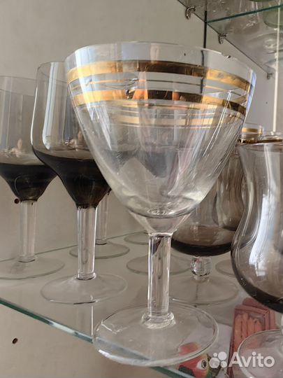 Фужеры стеклянные, СССР