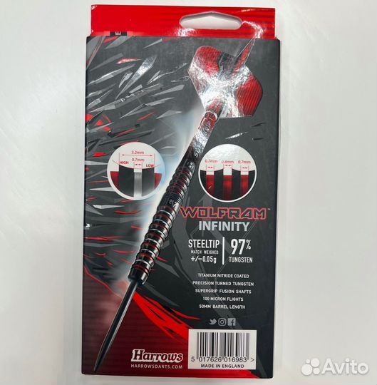 Дротики Harrows новые оригинал
