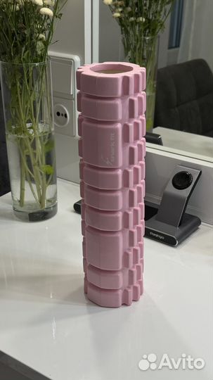 МФР массажный ролик и набор спортивных резинок