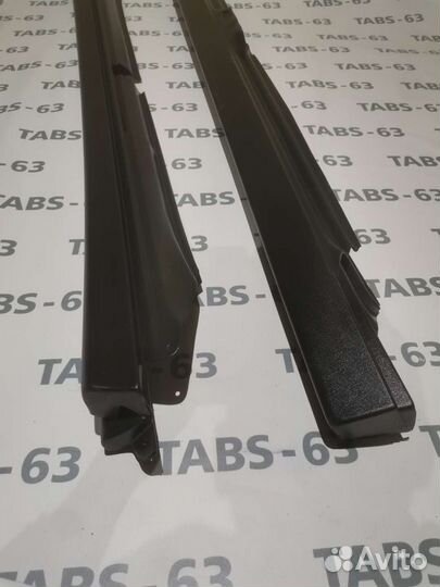 Накладки на пороги наружние стандарт,2110-2112