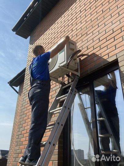 Установка кондиционеров монтаж сплит систем