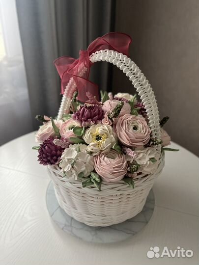 Букет из зефира