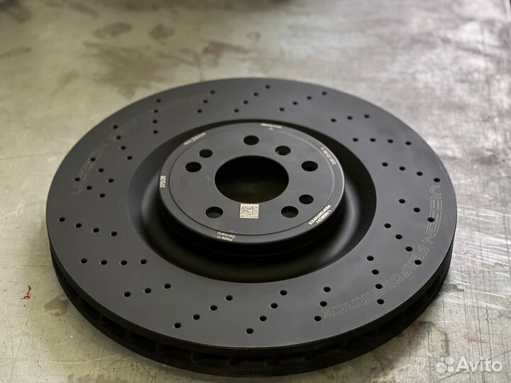 Задние тормозные диски W204 C63