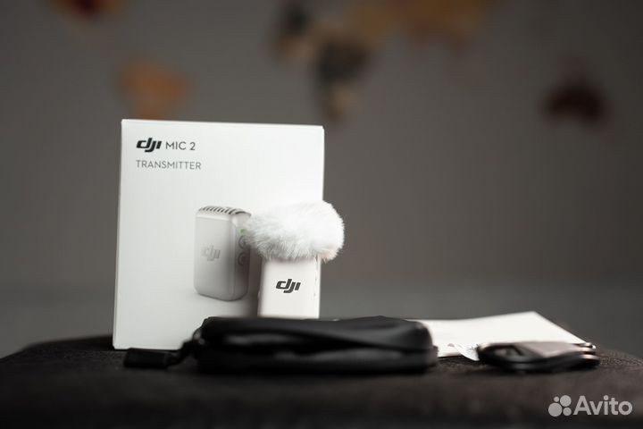 Микрофон как новый DJI mic II transmitter белый