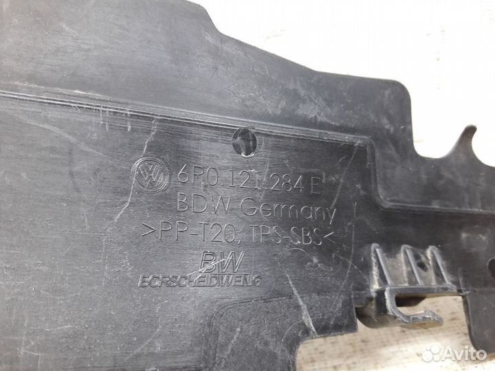 Воздуховод радиатора Volkswagen Polo MK6 2020