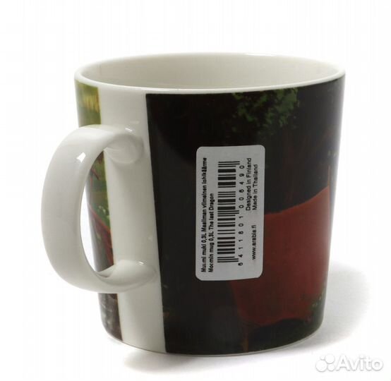 Керамическая кружка из серии Муми-троллей. Arabia