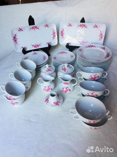 Сервиз Германия Бавария Seltmann cтоловый чайный