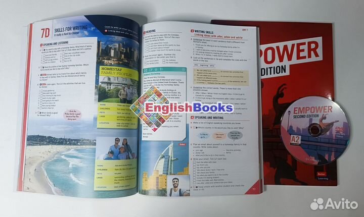 Empower A2 second edition комплект (SB, WB, CD )