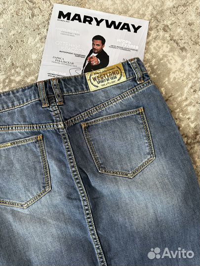 Женская джинсовая юбка 42 44