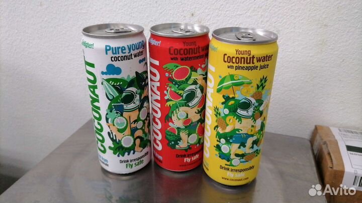Натуральная Кокосовая вода оптом