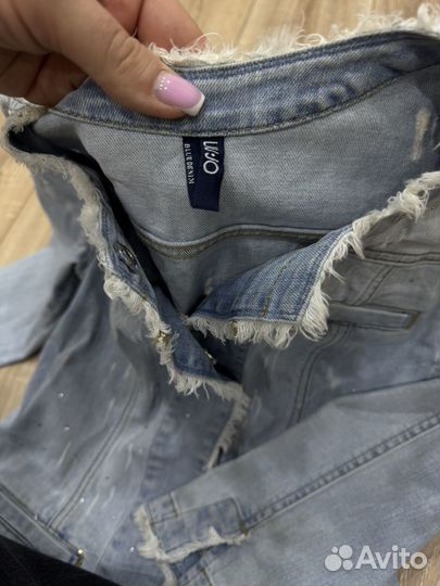 Джинсовая куртка liu jo