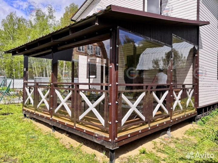 Мягкие Окна для беседок террас и веранд