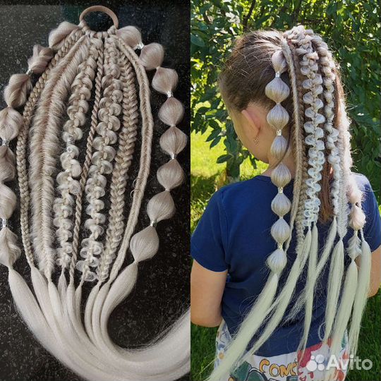 Резинки для волос ручной работы