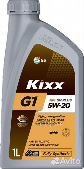 Kixx G1 SN plus 5W20 (G1 FEx) Масло моторное си