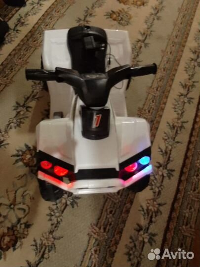 Детский электроквадроцикл/электромобиль rocket