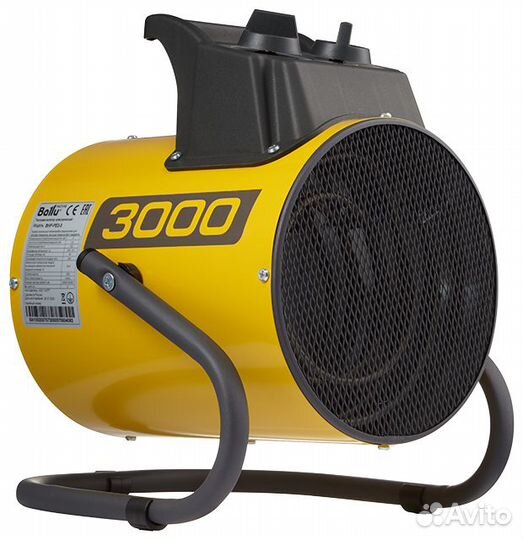 Тепловая пушка электрическая ballu BHP-P2-3 (К9)