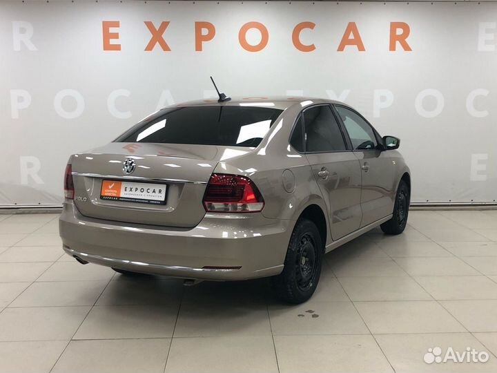 Volkswagen Polo 1.6 AT, 2018, 120 396 км