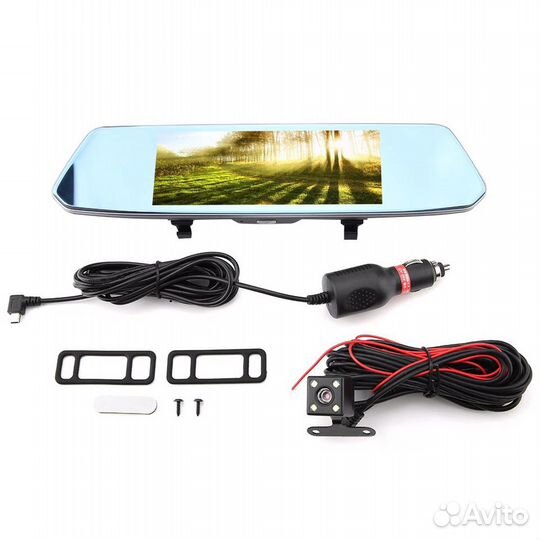 Новое Зеркало-видеорегистр сенсор 9 дюймов