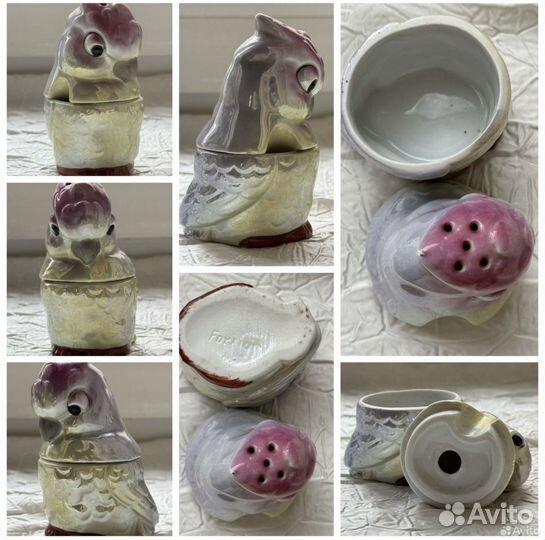 Солонки, фарфор, винтаж