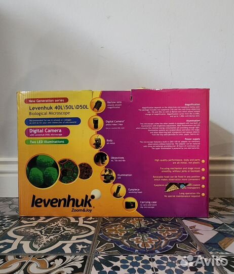 Цифровой микроскоп levenhuk