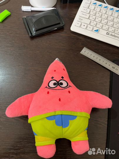 Мягкие игрушки губка боб и патрик