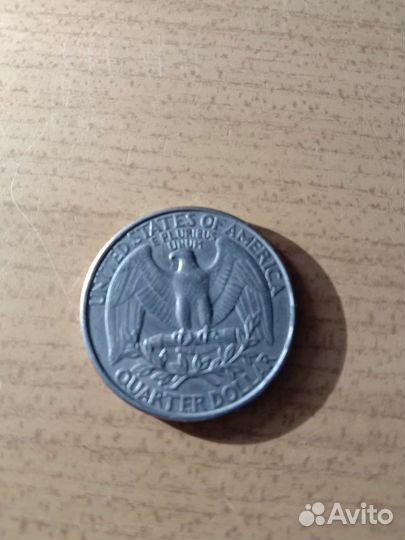 Монета quarter dollars