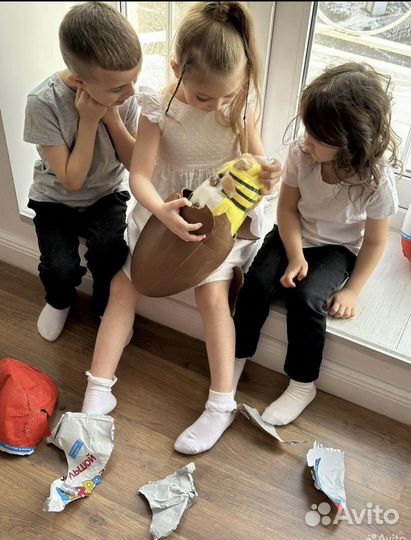 Большое шоколадное яйцо Большой киндер