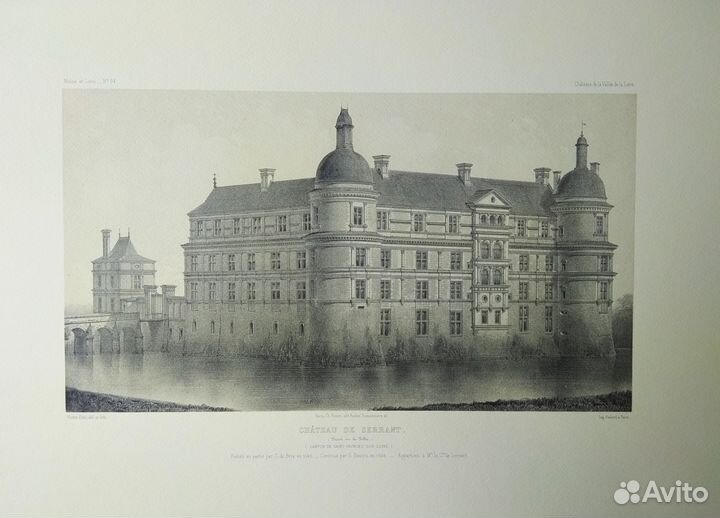 Литография/Made in Italy/Замки Франции/ Арт. № 023