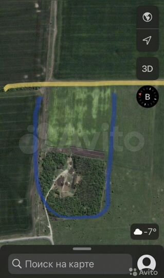 Участок 8 га (СНТ, ДНП)