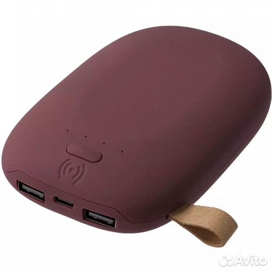 Повер Банк 9000 мАч беспроводная зарядка