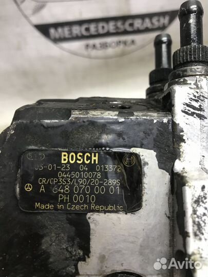 Тнвд Mercedes W211 E 2002-2009