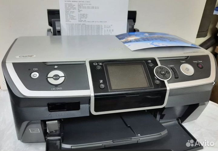 Фотопринтер Epson Stylus Photo R390 + пзк