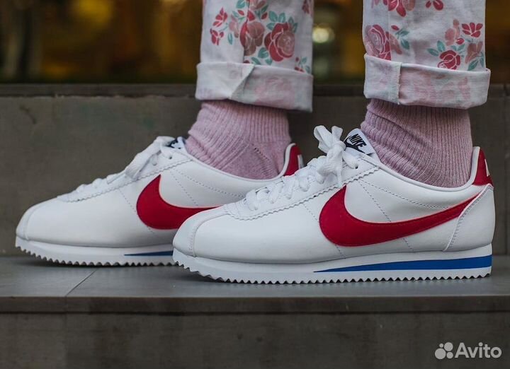 Кроссовки Nike Cortez Classic Leather White Gum