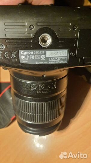 Зеркальный фотоаппарат canon eos 1100d