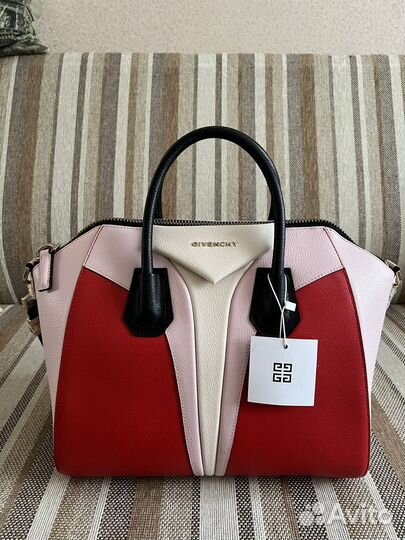 Сумка натуральная кожа givenchy