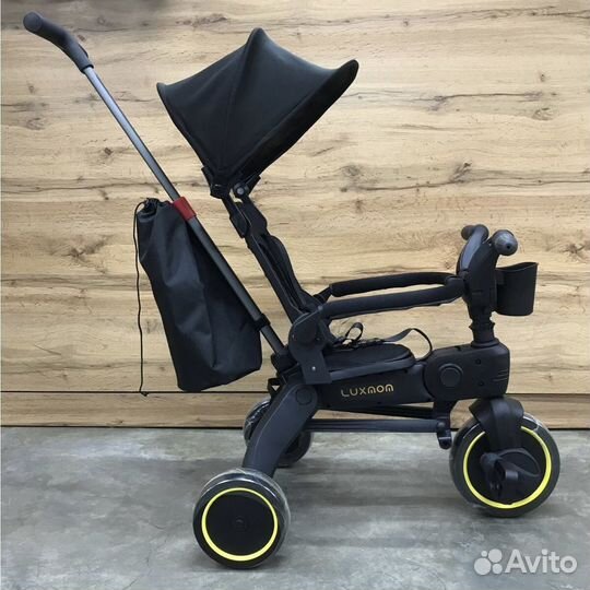 Велосипед складной Luxmom S7 черный