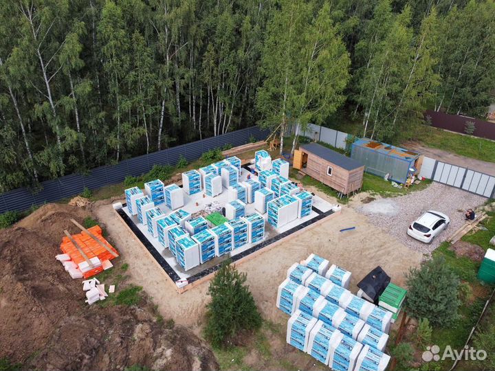 Строительные и перегородочные блоки Бонолит