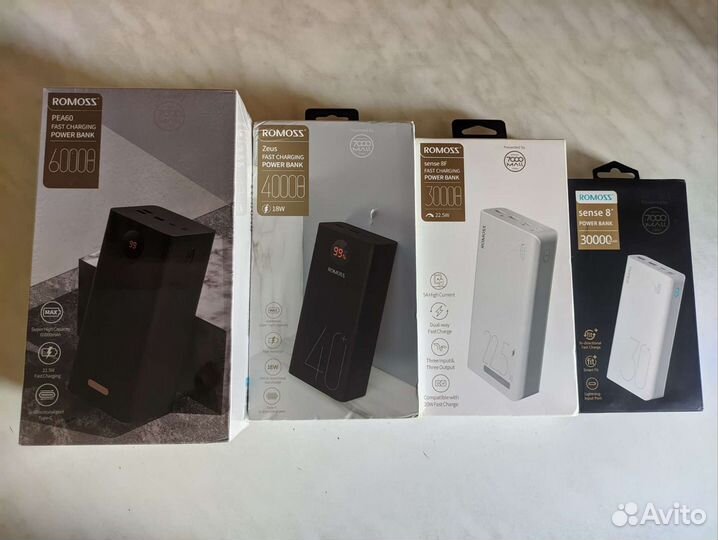 Romoss 60000mah 40000mah 30000mah