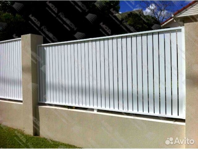 Забор металлический