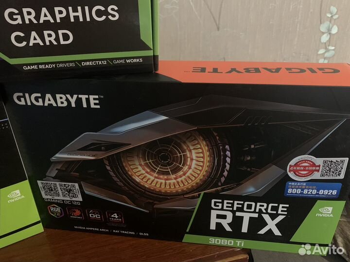 Видеокарта Gigabyte GeForce RTX 3080 Ti gaming OC