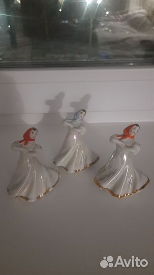 Статуэтки плясуньи СССР Дулево