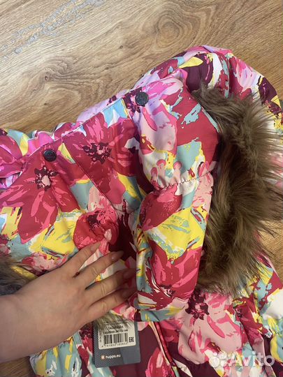 Зимний пуховик Huppa новый 146