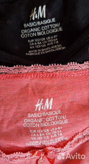 Сарафан Bonito 116 и майки H&M 122-128