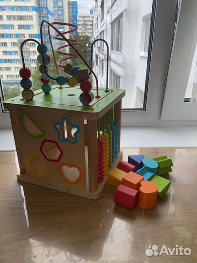 Развивающие деревянные игрушки