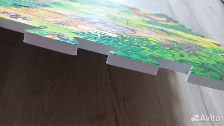 Коврик пазл, зоопарк